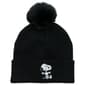 Womens Peanuts Snoopy Plaid Pom Beanie - image 2