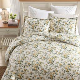 Laura Ashley Roses Cotton Duvet Cover Set