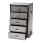 Baxton Studio Davet 5 Drawer Accent Chest - image 4