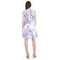 Womens Robbie Bee Sleeveless Mock Neck Floral Shift Dress - image 3
