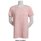 Womens Architect&#174; Short Sleeve Crew Neck Marbled Tee - image 9