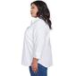Plus Size Alfred Dunner Flower Power Pearl Studded Button Down - image 4