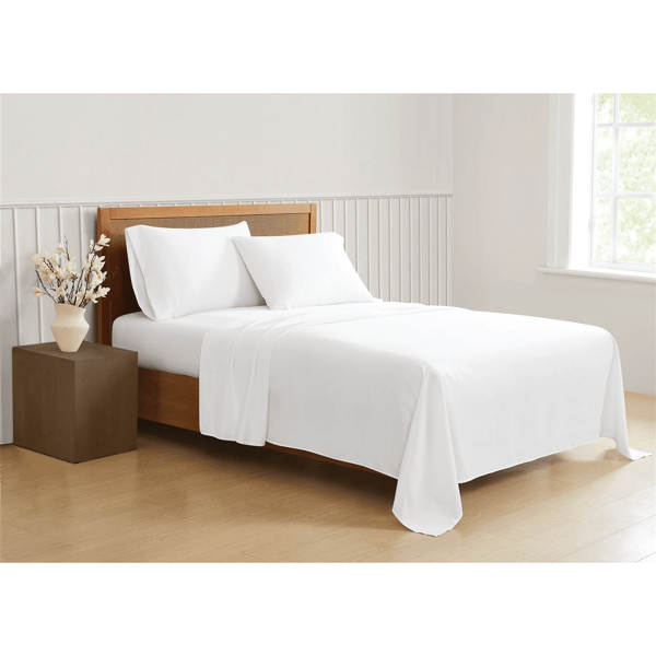 Truly Soft Green Recycled Solid Sheet Set - image 