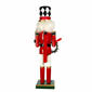 Kurt Adler 15-Inch Red, White, & Black Nutcracker w/ Gift Box - image 2