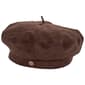 Womens Steve Madden Faux Suede Beret - image 1