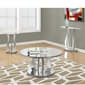 Monarch Specialties Round Mirrored End Table - image 3