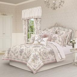 Royal Court Avant Garden 4pc. Reversible Comforter Set