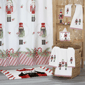 Avanti Peppermint Nutcracker Shower Hooks - image 4