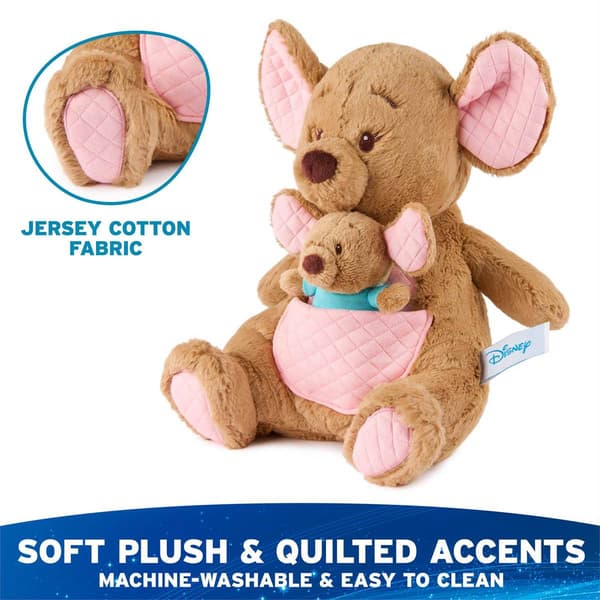 Gund Disney 12.5in. Oh So Snuggly Kanga & Roo Plush