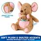 Gund Disney 12.5in. Oh So Snuggly Kanga & Roo Plush - image 4