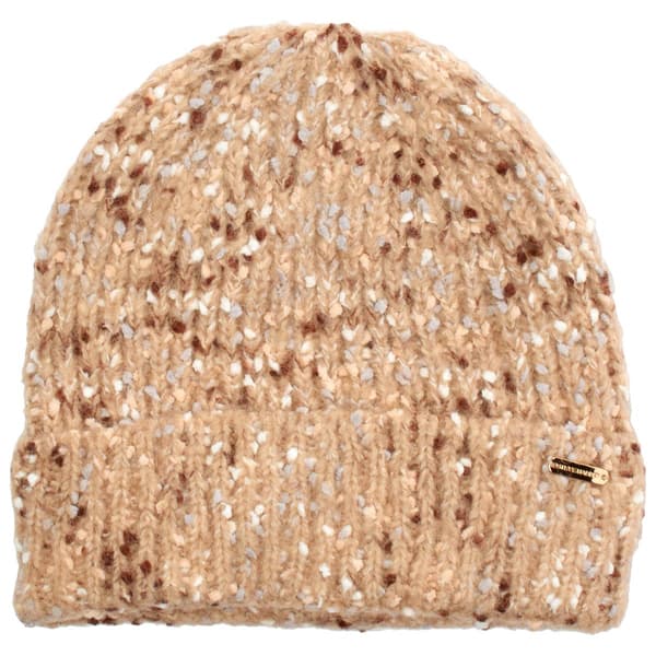 Womens Steve Madden Nubby Yarn Speckled Beanie - image 