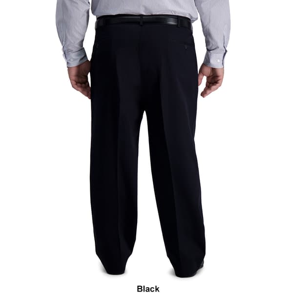Mens Big &amp; Tall Haggar® Pleated Iron Free Pants