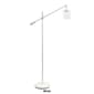 Lalia Home Swing Arm Floor Lamp w/Clear Glass Cylindrical Shade - image 10