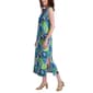Womens Stella Parker Sleeveless Tropical UPF Midi Dress - image 4