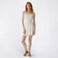 Juniors No Comment V Waist Smock Tier Romper With Shorts - image 1