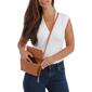 Womens Roots 73 Leather RFID Wallet with a Strap - image 6