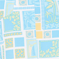 Womens Hearts of Palm Aqua Fresh Tropical Geometric Skort - image 6