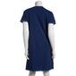 Womens Ren&#233; Rof&#233; Short Sleeve Night Owl Embroidered Nightshirt - image 2