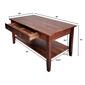 Casual Contemporary Living Solid Acacia Coffee Table - image 4