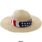 Womens Mad Hatter Americana Floppy Hat with Back Bow - image 3