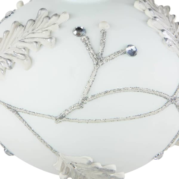 Northlight Seasonal 3.5in. Glass Onion Drop Christmas Ornament