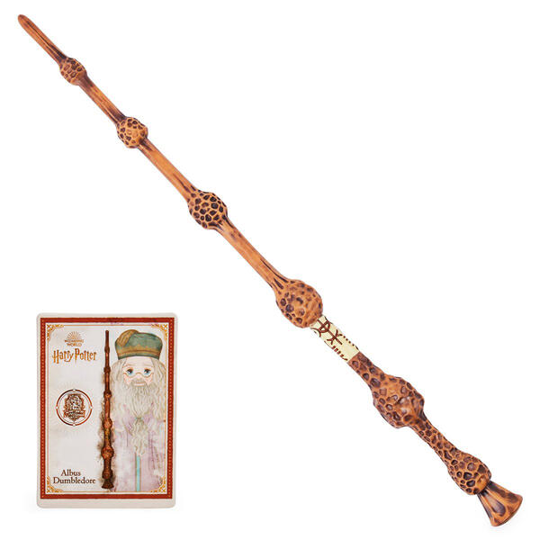Spin Master Wizard World Spellbinding Wand - Dumbledore - image 