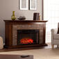 Southern Enterprises Simulated Stone Electric Fireplace - image 1