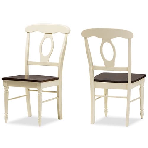 Baxton Studio Napoleon French Country Set of 2 Dining Chairs