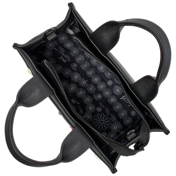 Betsey Johnson Studded Box Satchel
