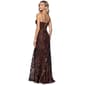 Juniors Blondie Nites Glitter Lace-Up Sheath Dress - image 2