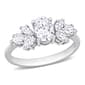 Gemstone Classics(tm) 10kt. White Gold 2ctw. Moissanite Ring - image 1