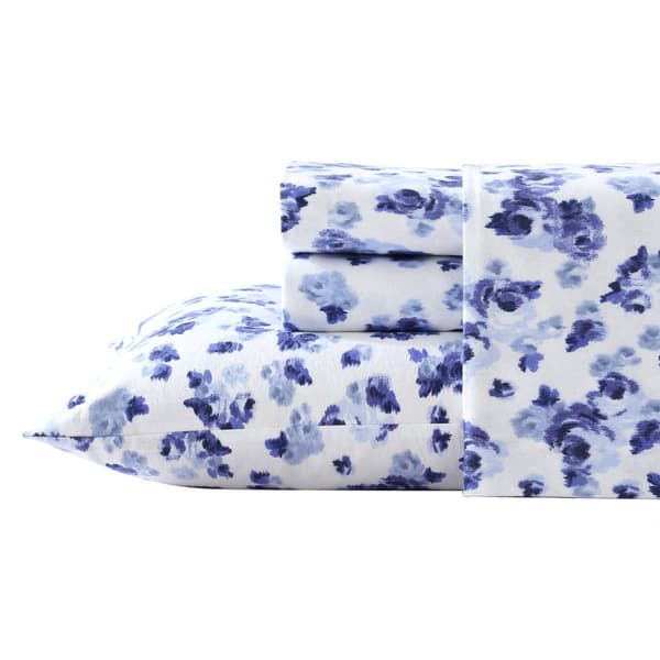 Laura Ashley Emelisa Cotton Flannel Sheet Set - image 
