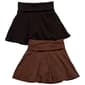 Girls (7-14) 90 Degree by Reflex 2pk. Foldover Skort - image 1
