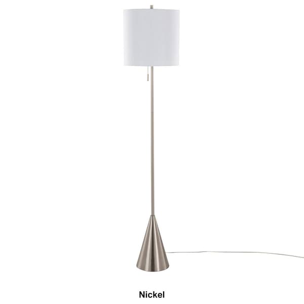 LumiSource Cone 64in. Contemporary Metal Floor Lamp