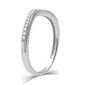 Loveblooms&#8482; Two-Tone 3/8cttw. Diamond Halo Bypass Bridal Set - image 3