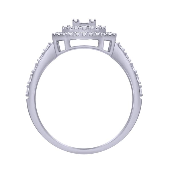 Nova Star&#174; White Gold 1/2ctw. Lab Grown Diamond Ring