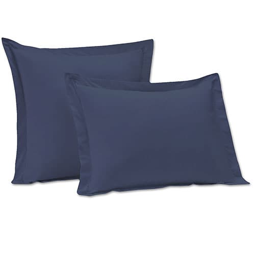 Fresh Ideas 2pk. Tailored Poplin Shams - Navy