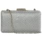 Jessica McClintock Arlo Mesh Clutch With Chain - image 2