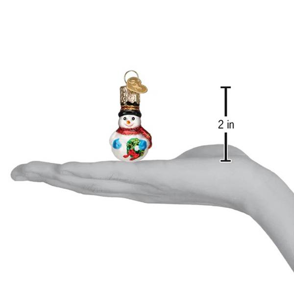 Old World Christmas Mini Snowman Ornament