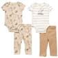 Baby Boy &#40;3-9M&#41; Liam & James 4pc. Cutie Safari Bodysuit Set - image 1