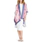 Womens Anne Klein Stripe Floral Kimono - image 1