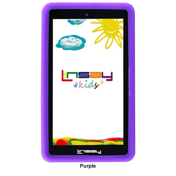 Kids Linsay 7in. Quad Core Tablet With Defender Case