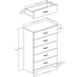 South Shore Step One 5-Drawer Chest - image 2
