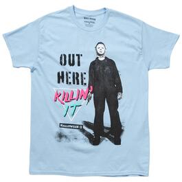 Young Mens Michael Myers Killin'' It Graphic Tee