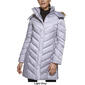 Womens Kenneth Cole&#174; 3/4 Puffer Jacket w/Faux Fur Hood - image 5