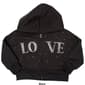 Toddler Girl Star Ride&#174; Rhinestone Love Zip Up Hoodie - image 2