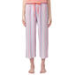 Womens HUE&#40;R&#41; Sunrise Stripe Capri Pajama Pants - image 1