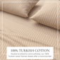 Freshfolds Plaid Flannel Tonal Stripe Sheet Set - image 2