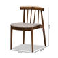 Baxton Studio Wyatt Dining Chairs - Set of 2 - image 6