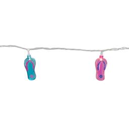 Northlight Seasonal 10ct. Summer Flip Flop Novelty String Lights